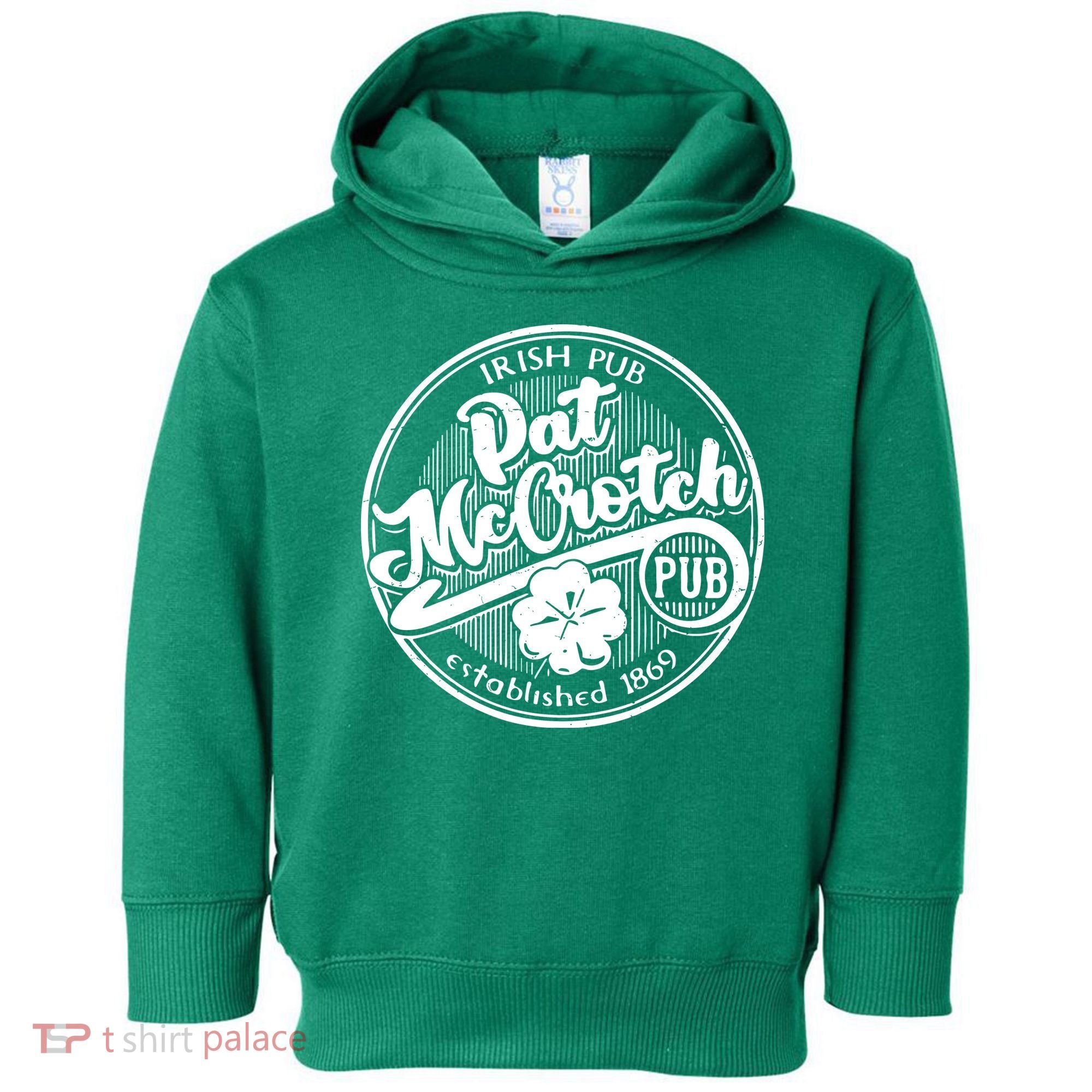 Irish Pub Pat Mccrotch Pub 1869 Toddler Hoodie