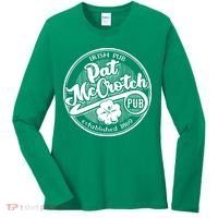 Irish Pub Pat Mccrotch Pub 1869 Women's Long Sleeve Shirt thumb 0
