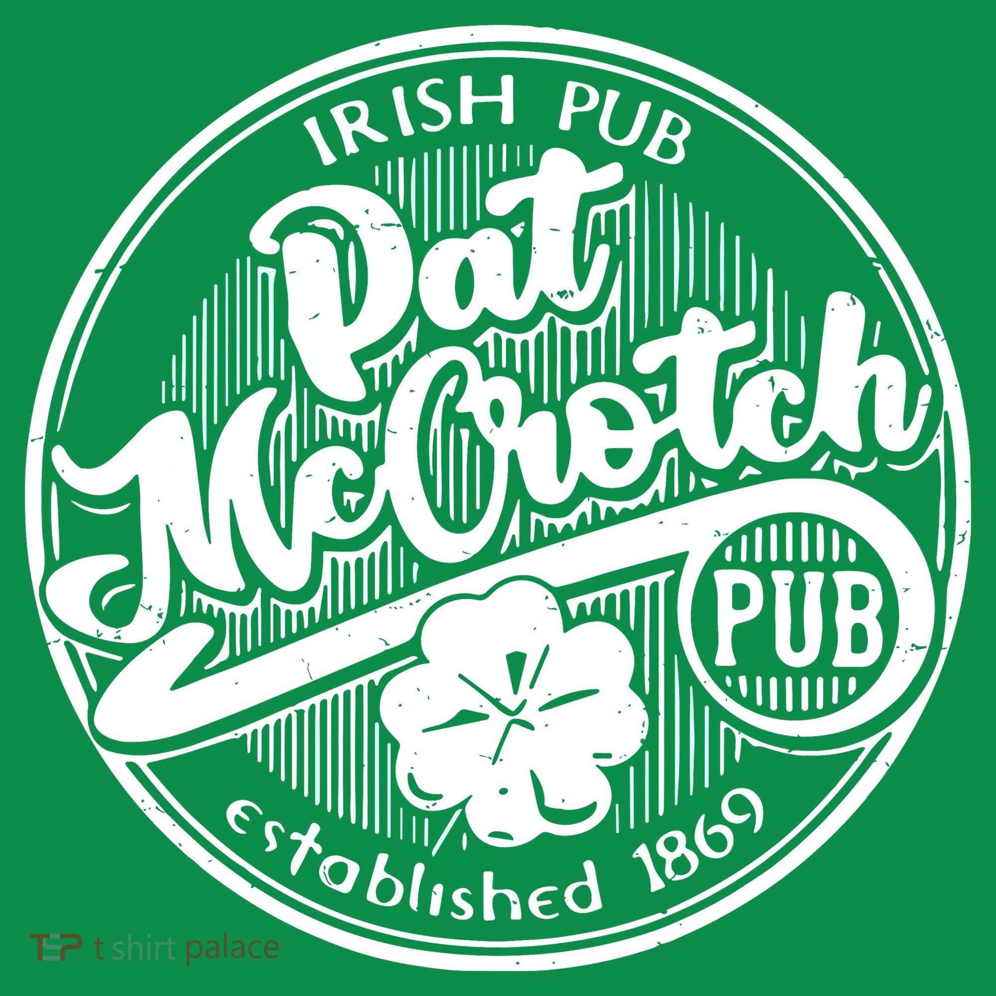 Irish Pub Pat Mccrotch Pub 1869 Women's Long Sleeve Shirt