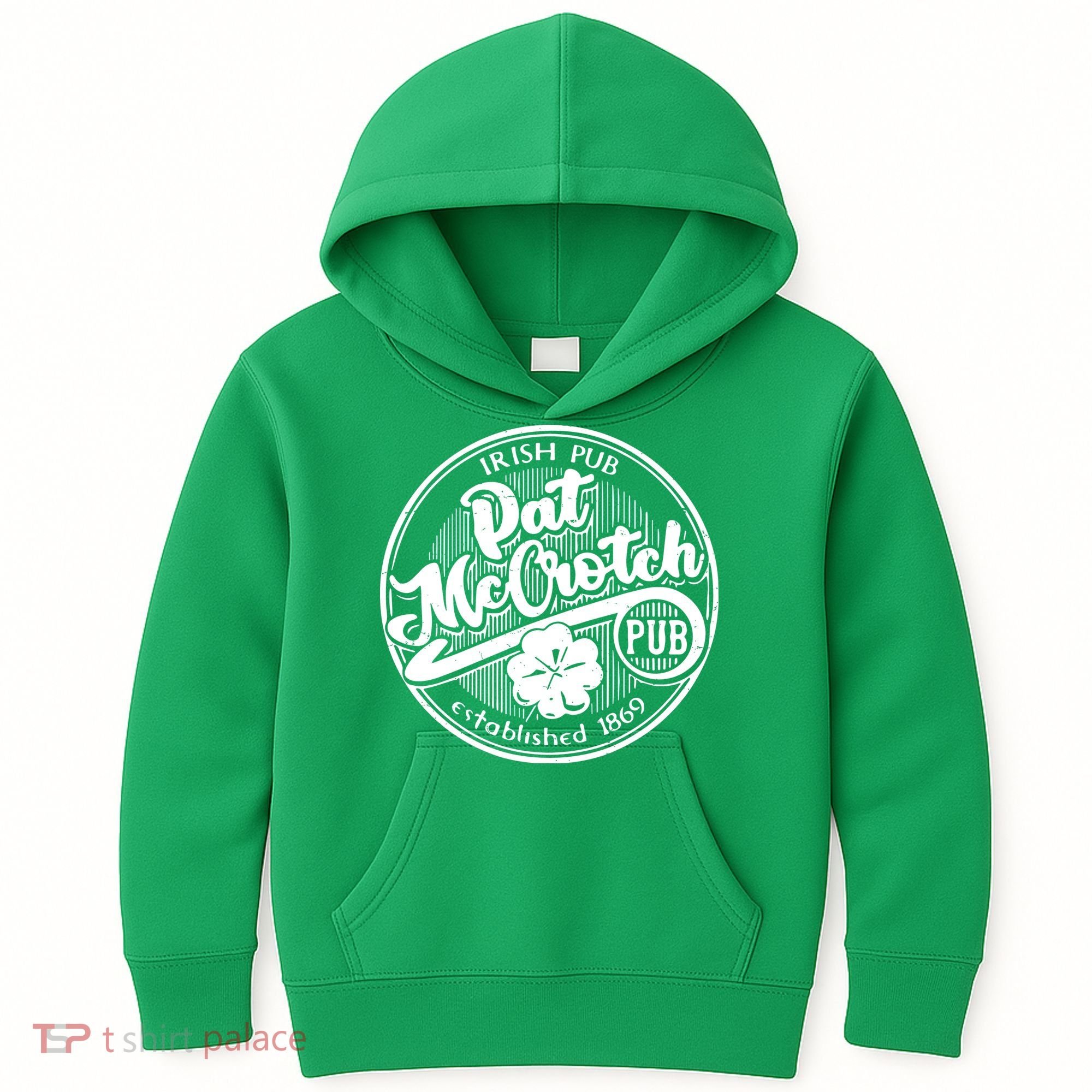 Irish Pub Pat Mccrotch Pub 1869 Kids Hoodie