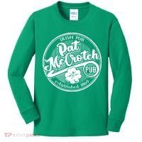 Irish Pub Pat Mccrotch Pub 1869 Kids Long Sleeve Shirt thumb 0
