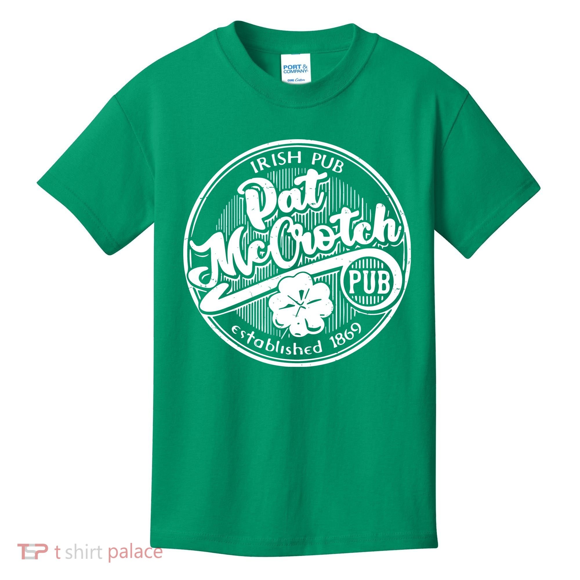 Irish Pub Pat Mccrotch Pub 1869 Kids T-Shirt