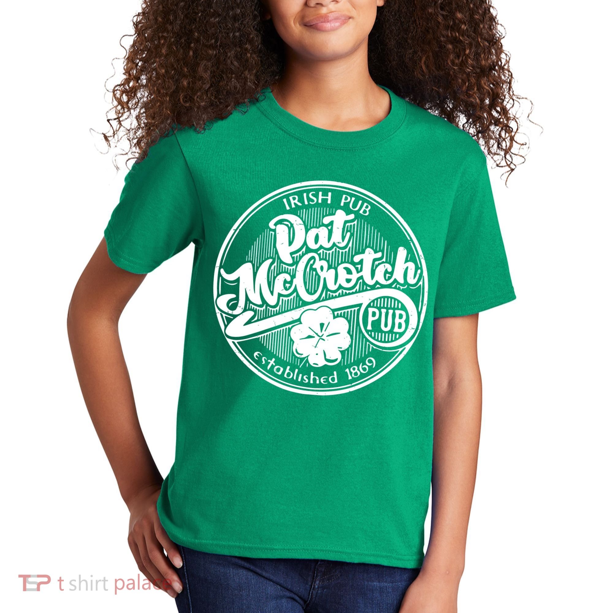 Irish Pub Pat Mccrotch Pub 1869 Kids T-Shirt