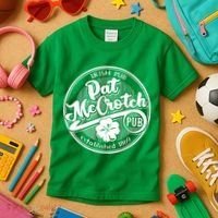 Irish Pub Pat Mccrotch Pub 1869 Kids T-Shirt thumb 3