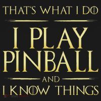 I Play Pinball And I Know Things Pinball Apron thumb 3