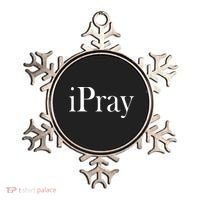 iPray I Pray Ornament thumb 0