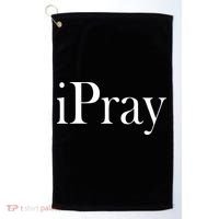 iPray I Pray Golf Towel thumb 0