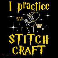 I Practice Stitch Craft Cross Stitching Cross Stitcher Hoodie thumb 7