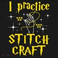 I Practice Stitch Craft Cross Stitching Cross Stitcher T-Shirt thumb 7