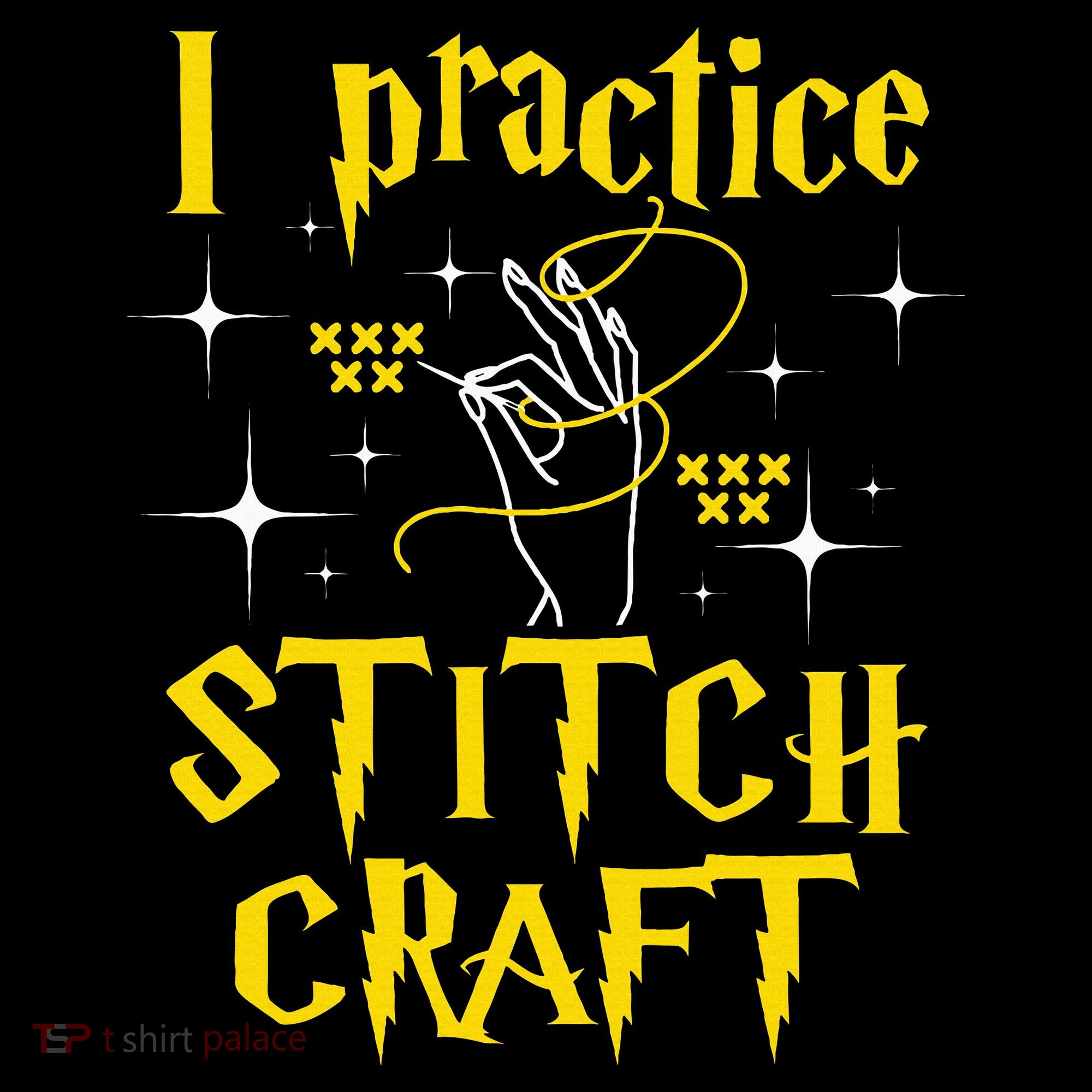 I Practice Stitch Craft Cross Stitching Cross Stitcher Women's Hoodie