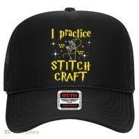 I Practice Stitch Craft Cross Stitching Cross Stitcher Hat thumb 0