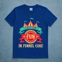 I Put The Fun In Funnel Cake Circus Birthday T-Shirt thumb 5