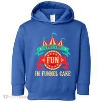 I Put The Fun In Funnel Cake Circus Birthday Toddler Hoodie thumb 0
