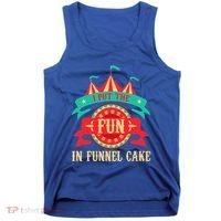 I Put The Fun In Funnel Cake Circus Birthday Tank Top thumb 0