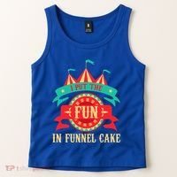 I Put The Fun In Funnel Cake Circus Birthday Tank Top thumb 2