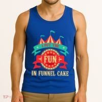 I Put The Fun In Funnel Cake Circus Birthday Tank Top thumb 3