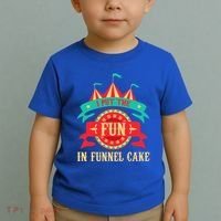 I Put The Fun In Funnel Cake Circus Birthday Toddler T-Shirt thumb 2