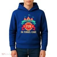 I Put The Fun In Funnel Cake Circus Birthday Kids Hoodie thumb 4