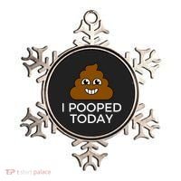 I Pooped Today Funny Joke, B Day Costume Poo Humor Ornament thumb 0