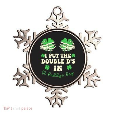 I Put The Double Ds In St Paddys Day Funny Ornament