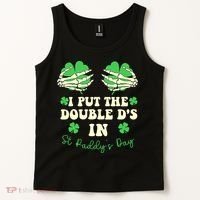 I Put The Double Ds In St Paddys Day Funny Tank Top thumb 2