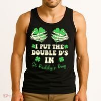 I Put The Double Ds In St Paddys Day Funny Tank Top thumb 3