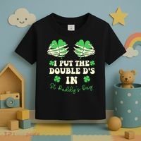 I Put The Double Ds In St Paddys Day Funny Toddler T-Shirt thumb 3