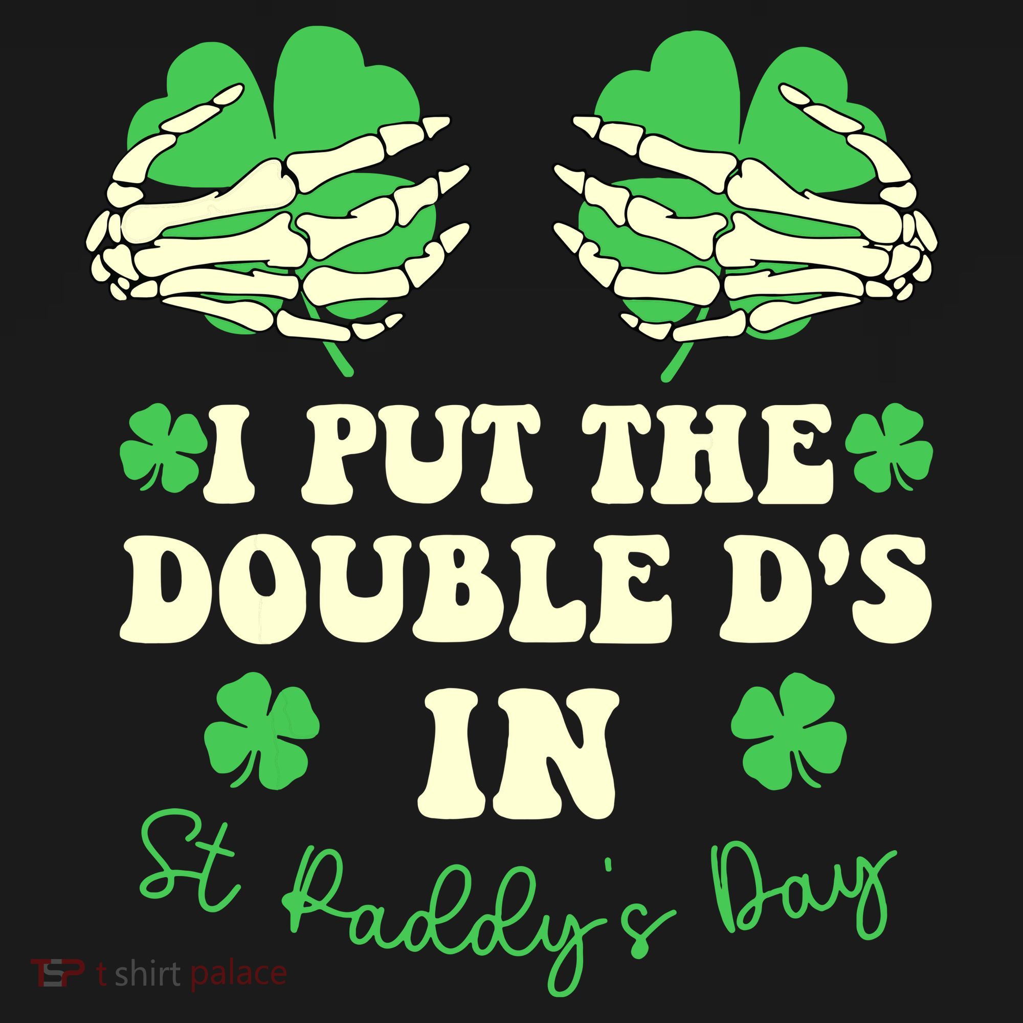 I Put The Double Ds In St Paddys Day Funny Kids Hoodie