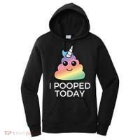 I Pooped Today Sarcastic Adult Humor Party Women's Hoodie thumb 0
