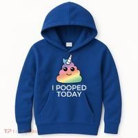 I Pooped Today Sarcastic Adult Humor Party Kids Hoodie thumb 0