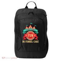 I Put The Fun In Funnel Cake Circus Birthday Party Costume City Backpack thumb 0
