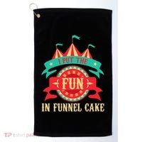 I Put The Fun In Funnel Cake Circus Birthday Party Costume Golf Towel thumb 0