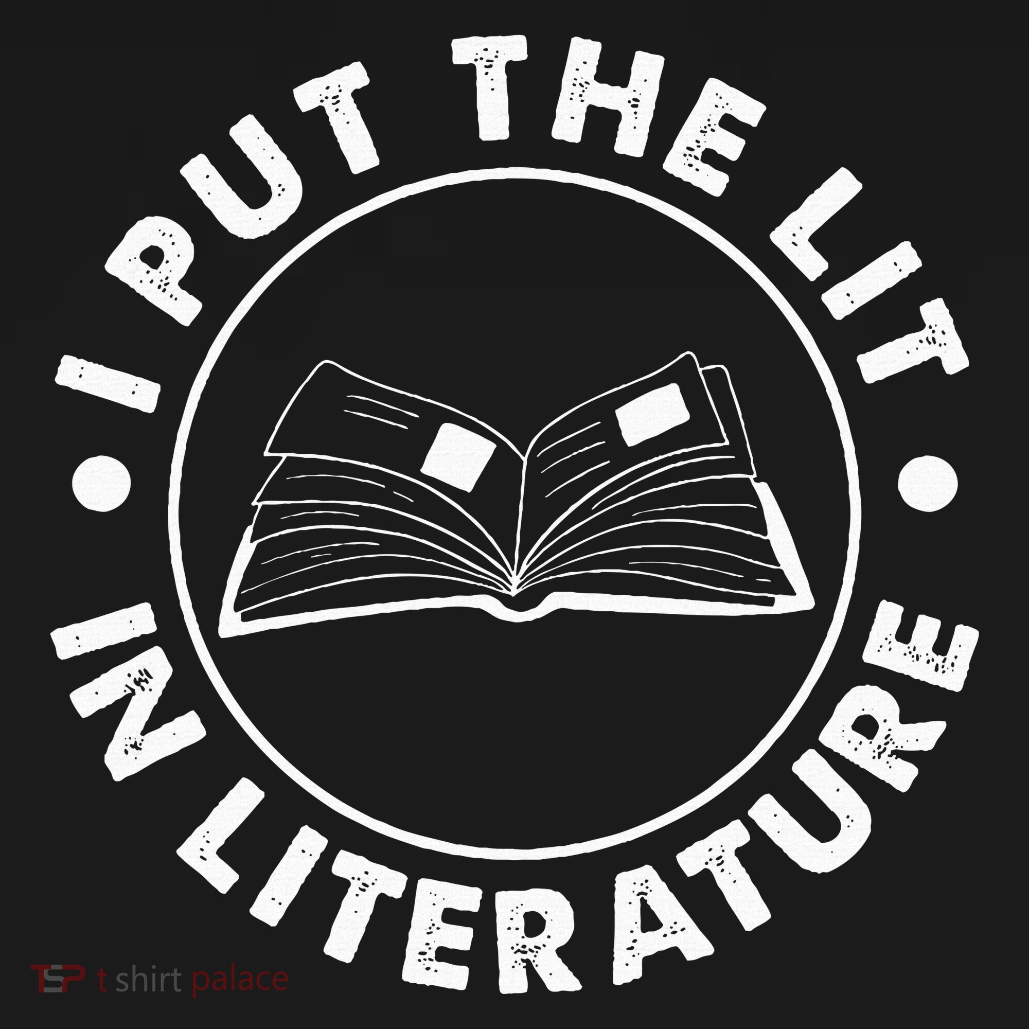 I Put The Lit In Literature English Teacher Book Reader Mousepad