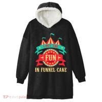 I Put The Fun In Funnel Cake Circus Birthday Party Costume Hooded Wearable Blanket thumb 0