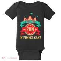 I Put The Fun In Funnel Cake Circus Birthday Party Costume Baby Bodysuit thumb 0