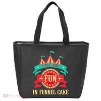 I Put The Fun In Funnel Cake Circus Birthday Party Costume Tote Bag thumb 0