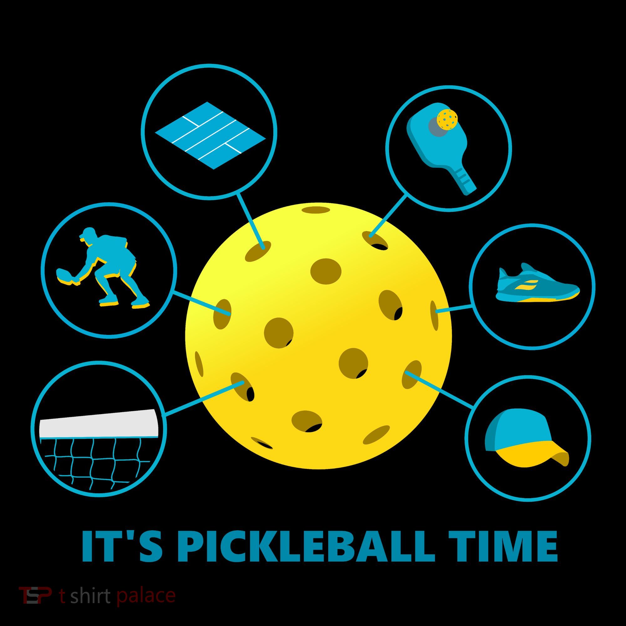 Its Pickleball Time Backpack