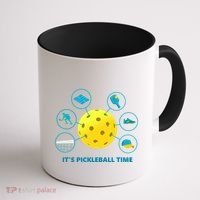 Its Pickleball Time Coffee Mug thumb 1
