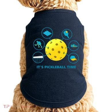 Its Pickleball Time Doggie Tank