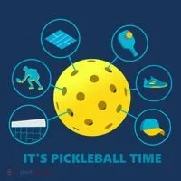Its Pickleball Time Doggie Tank thumb 4