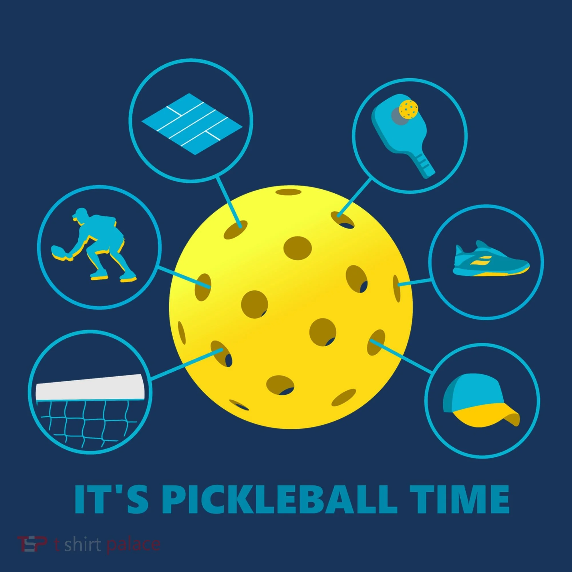 Its Pickleball Time Doggie Tank
