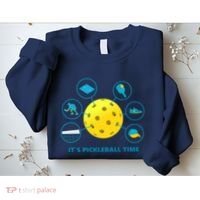 Its Pickleball Time Sweatshirt thumb 2