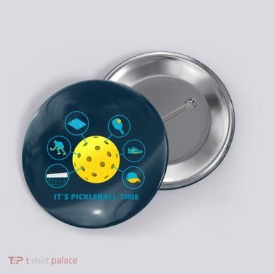 Its Pickleball Time Button