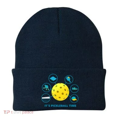 Its Pickleball Time Beanie