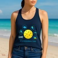Its Pickleball Time Women's Tank Top thumb 2