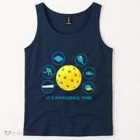 Its Pickleball Time Tank Top thumb 2
