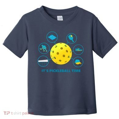 Its Pickleball Time Toddler T-Shirt
