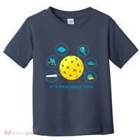 Its Pickleball Time Toddler T-Shirt thumb 0