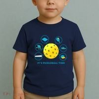 Its Pickleball Time Toddler T-Shirt thumb 2