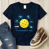 Its Pickleball Time Women's T-Shirt thumb 3